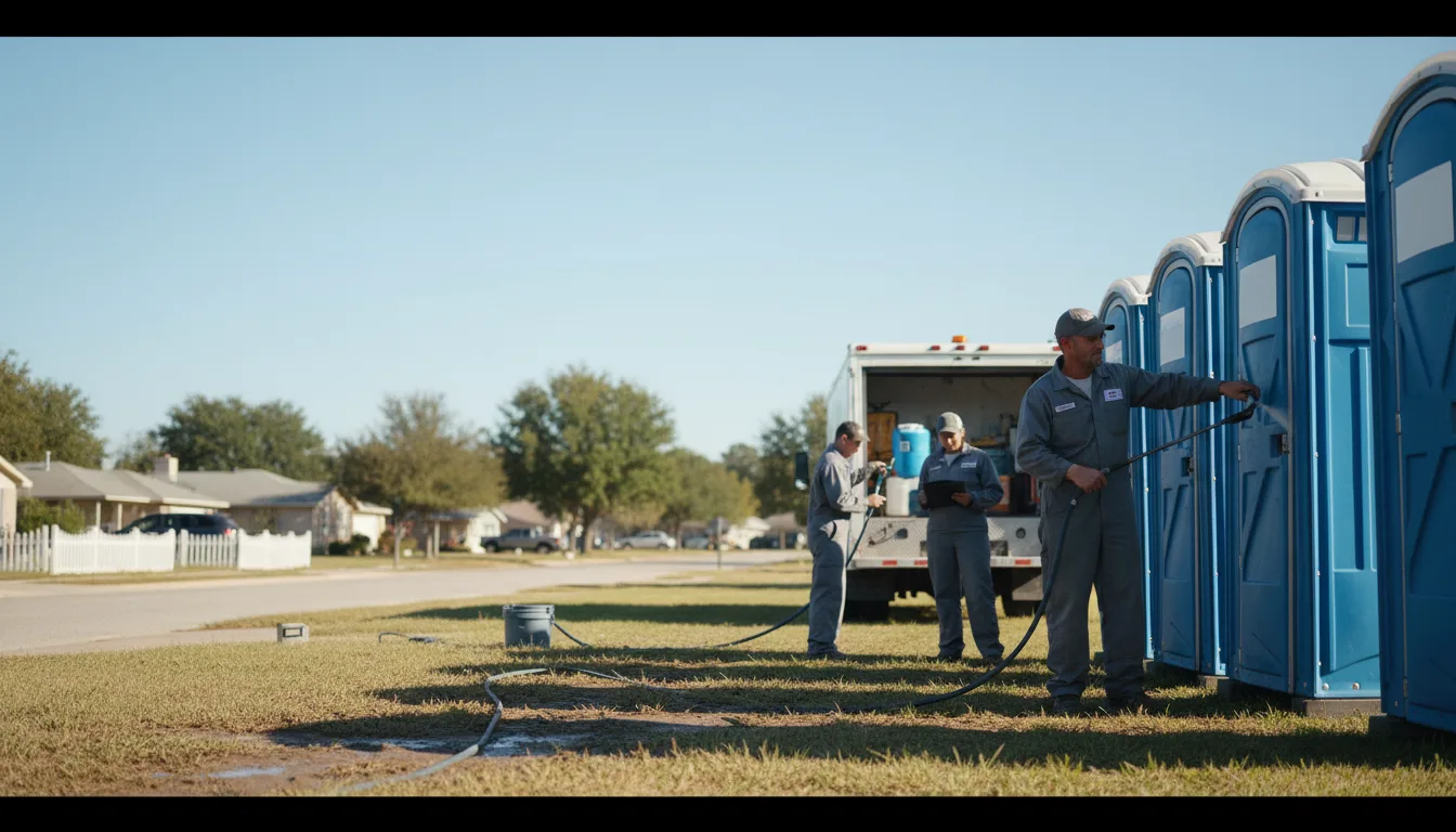 Long-Term Portable Toilet Rental in Mansfield, GA near me